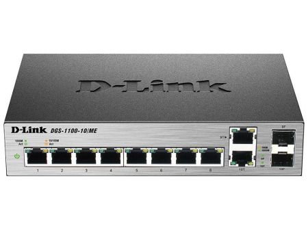 Коммутатор D-Link DGS-1100-10/ME Коммутатор D-Link DGS-1100-10/ME