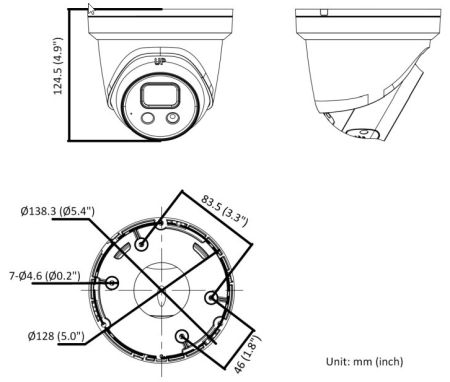 Уличная IP-камера 5Мп Hikvision DS-2CD3356G2-ISU/SL (6 мм) с технологией AcuSense Уличная IP-камера 5Мп Hikvision DS-2CD3356G2-ISU/SL (6 мм) с технологией AcuSense