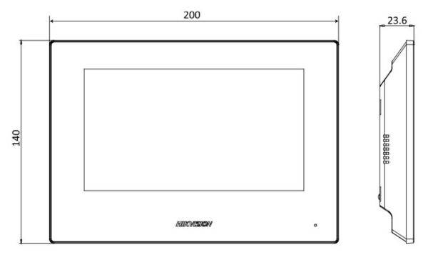 IP-видеодомофон 7″ HikVision DS-KH6320-TDE1 с питанием по PoE IP-видеодомофон 7″ HikVision DS-KH6320-TDE1 с питанием по PoE