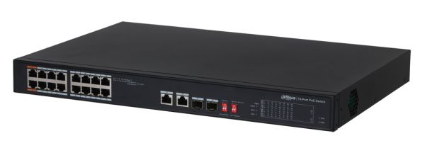 Управляемый POE коммутатор 18-портовый Dahua DH-PFS3218-16ET-135 Управляемый POE коммутатор 18-портовый Dahua DH-PFS3218-16ET-135