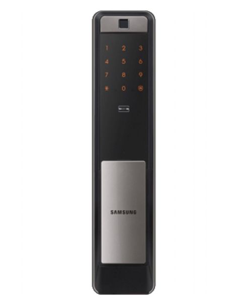 Электронный замок биометрический Samsung SHP DP-609 Silver с отпечатком пальца (двухригельный) Электронный замок биометрический Samsung SHP DP-609 Silver с отпечатком пальца (двухригельный)