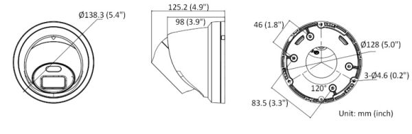 Уличная IP-камера 4Мп Hikvision DS-2CD3347G2-LSU(С) (2.8 мм) с технологией ColorVu
