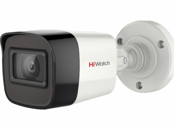 Уличная 5Мп HD-TVI видеокамера HiWatch DS-T520(С) (2.8 мм) Уличная 5Мп HD-TVI видеокамера HiWatch DS-T520(С) (2.8 мм)