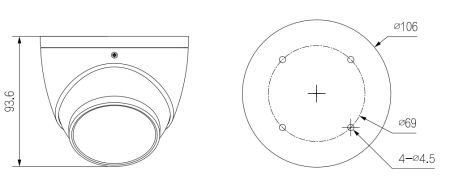 IP-видеокамера уличная 2Мп Dahua DH-IPC-HDW3241EMP-S-0360B-S2 IP-видеокамера уличная 2Мп Dahua DH-IPC-HDW3241EMP-S-0360B-S2