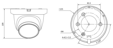 HD-CVI видеокамера уличная 5Мп Dahua DH-HAC-HDW1500TMQP-Z-A-S2 HD-CVI видеокамера уличная 5Мп Dahua DH-HAC-HDW1500TMQP-Z-A-S2