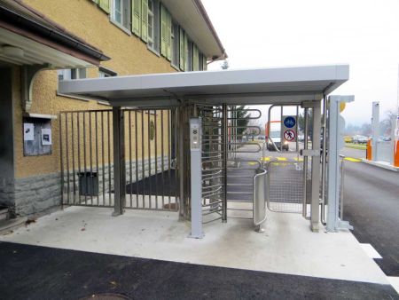 Полноростовой турникет с калиткой для прохода с велосипедом Gotschlich Ecco 120 BFB Stainless (6ELK3A0BC-T) Полноростовой турникет с калиткой для прохода с велосипедом Gotschlich Ecco 120 BFB Stainless (6ELK3A0BC-T)