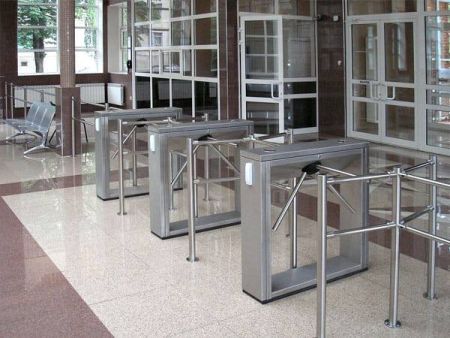 Турникет-трипод тумбовый PERCo-TTD-03.2S из нержавеющей стали (с планками Антипаника) Турникет-трипод тумбовый PERCo-TTD-03.2S из нержавеющей стали (с планками Антипаника)