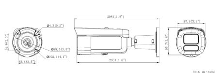IP-видеокамера 4Мп HikVision DS-2CD2643G2-LIZS2U (2.8-12 мм) антивандальная IP-видеокамера 4Мп HikVision DS-2CD2643G2-LIZS2U (2.8-12 мм) антивандальная
