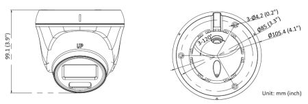 Уличная купольная IP-камера 2Мп HiWatch DS-I253L(D) (4 мм) с технологией ColorVu Уличная купольная IP-камера 2Мп HiWatch DS-I253L(D) (4 мм) с технологией ColorVu