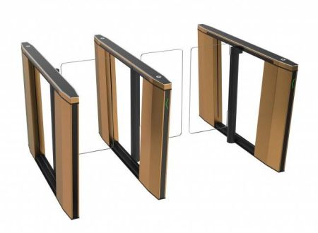 Боковой модуль скоростного распашного турникета Cominfo EasyGate Superb