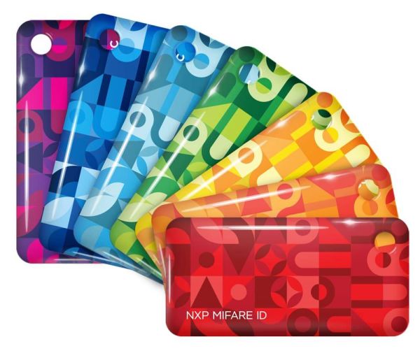 Бесконтактный брелок Mifare ID Standard (голубой) Бесконтактный брелок Mifare ID Standard (голубой)