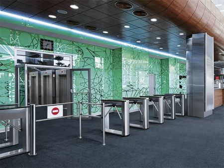 Механическая секция ограждения «Антипаника» PERCo BH02 Механическая секция ограждения «Антипаника» PERCo BH02