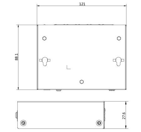 Неуправляемый 5-портовый Hi-PoE коммутатор HikVision DS-3E0505HP-E Неуправляемый 5-портовый Hi-PoE коммутатор HikVision DS-3E0505HP-E