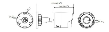 Уличная IP-камера Hikvision DS-2CD2023G0-I (6 мм) (Black) с ИК-подсветкой до 30м Уличная IP-камера Hikvision DS-2CD2023G0-I (6 мм) (Black) с ИК-подсветкой до 30м
