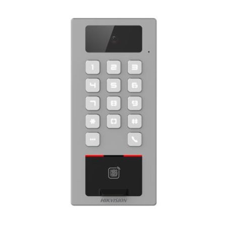 Терминал доступа HikVision DS-K1T502DBFWX-C со считывателем отпечатков пальцев, карт Mifare и 2Мп камерой Терминал доступа HikVision DS-K1T502DBFWX-C со считывателем отпечатков пальцев, карт Mifare и 2Мп камерой
