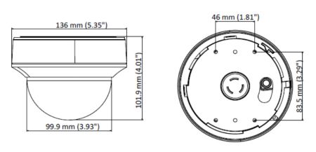 Купольная 5Мп HD-TVI видеокамера HiWatch DS-T507(С) (2.7-13.5 мм) Купольная 5Мп HD-TVI видеокамера HiWatch DS-T507(С) (2.7-13.5 мм)
