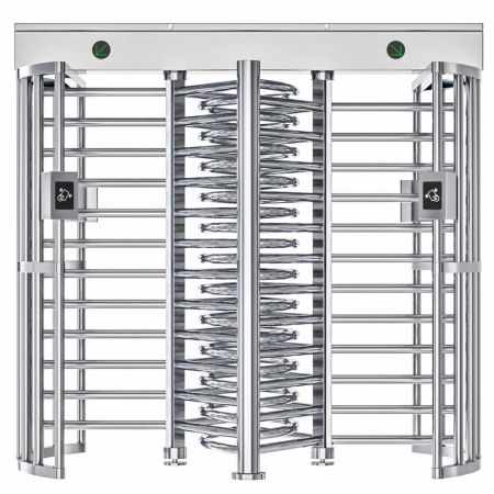 Полноростовой двухпроходной роторный турникет Блокпост РСТ 1200 Полноростовой двухпроходной роторный турникет Блокпост РСТ 1200