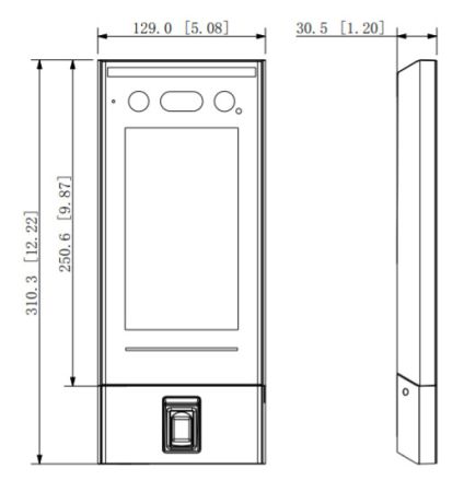 Биометрический терминал доступа AI Dahua DHI-ASI7214X с распознаванием лиц, отпечатков и УРВ Биометрический терминал доступа AI Dahua DHI-ASI7214X с распознаванием лиц, отпечатков и УРВ