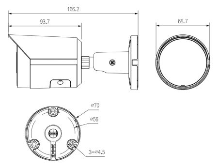IP-видеокамера уличная 8Мп Dahua DH-IPC-HFW2849SP-S-IL-0360B IP-видеокамера уличная 8Мп Dahua DH-IPC-HFW2849SP-S-IL-0360B