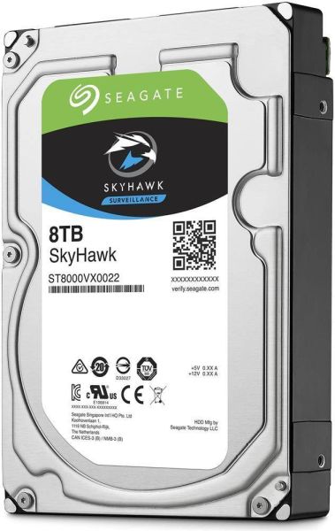 Жесткий диск Seagate SkyHawk 8 ТБ ST8000VX004 Жесткий диск Seagate SkyHawk 8 ТБ ST8000VX004
