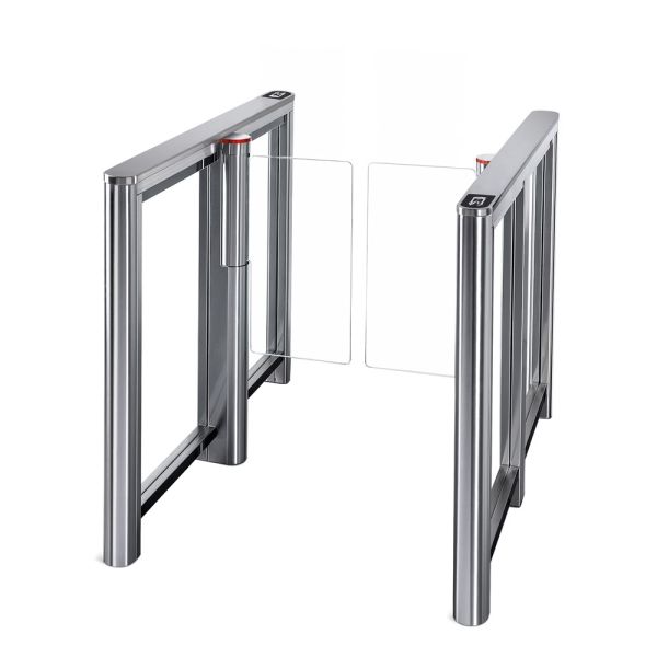 Турникет распашной PERCo ST-11S «Скоростной проход» с крышками из нержавеющей стали и створками 300 мм Турникет распашной PERCo ST-11S «Скоростной проход» с крышками из нержавеющей стали и створками 300 мм
