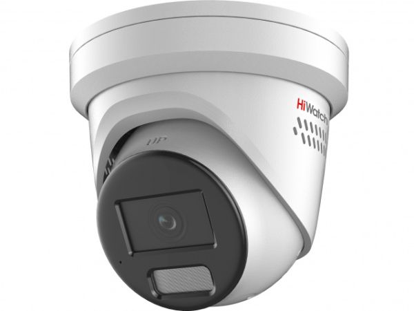 Уличная IP-камера 4Мп ColorVu HiWatch IPC-T042C-G2/SUL (4 мм) со стробоскопом и динамиком Уличная IP-камера 4Мп ColorVu HiWatch IPC-T042C-G2/SUL (4 мм) со стробоскопом и динамиком