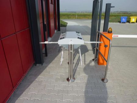 Двухпроходный двухштанговый турникет Gotschlich Dolomit Tandem 2-Arm (6DOT2ADB) Двухпроходный двухштанговый турникет Gotschlich Dolomit Tandem 2-Arm (6DOT2ADB)