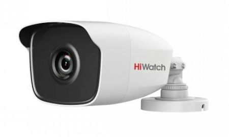 Уличная HD-TVI видеокамера HiWatch DS-T120 (3.6 мм) с EXIR-подсветкой до 40м Уличная HD-TVI видеокамера HiWatch DS-T120 (3.6 мм) с EXIR-подсветкой до 40м