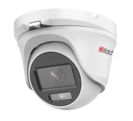Уличная 2Мп HD-TVI видеокамера HiWatch DS-T203L (6 мм) ColorVu Уличная 2Мп HD-TVI видеокамера HiWatch DS-T203L (6 мм) ColorVu