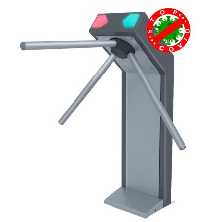 Турникет-счетчик STOP-COVID Rusgate T3-NO-SF v.1.2 (с планками Антипаника) Турникет-счетчик STOP-COVID Rusgate T3-NO-SF v.1.2 (с планками Антипаника)