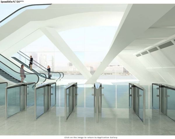 Автоматизированная проходная Gunnebo SpeedStile FLS DS длина 1800 мм Автоматизированная проходная Gunnebo SpeedStile FLS DS длина 1800 мм