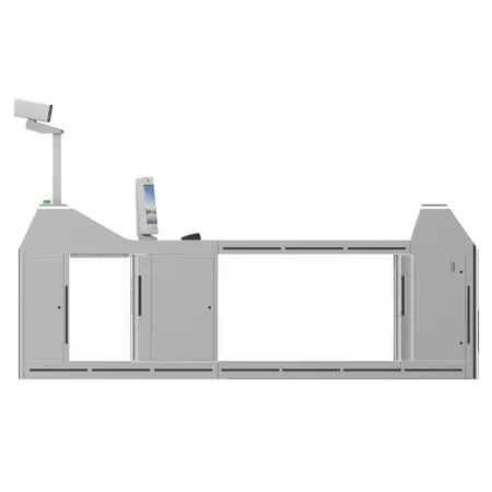 Турникет-шлюз распашной Avix E-gate AV.TD.6639 для контроля здоровья на таможне Турникет-шлюз распашной Avix E-gate AV.TD.6639 для контроля здоровья на таможне
