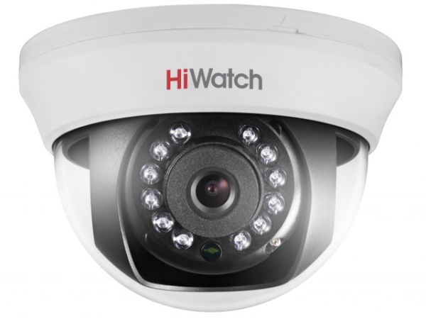 Купольная 5Мп HD-TVI видеокамера Hiwatch DS-T591(C) (3.6 мм) Купольная 5Мп HD-TVI видеокамера Hiwatch DS-T591(C) (3.6 мм)