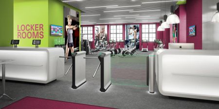 Центральная секция распашного турникета Magnetic mWing FMWI_CL без створок Центральная секция распашного турникета Magnetic mWing FMWI_CL без створок