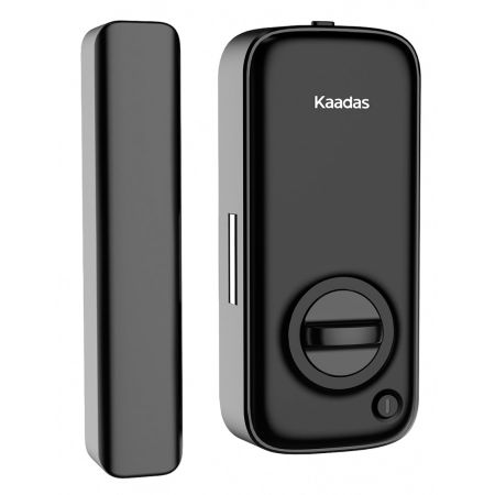 Электронный биометрический замок Kaadas R8-5GL с отпечатком пальца, для стеклянных дверей, накладной Электронный биометрический замок Kaadas R8-5GL с отпечатком пальца, для стеклянных дверей, накладной