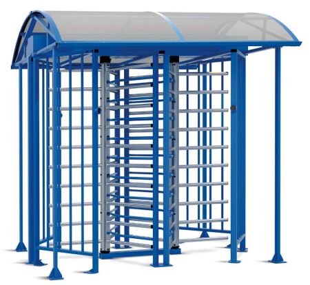 Турникет полноростовой двухпроходной PERCo-RTD-20.2S уличный с электромеханическим приводом Турникет полноростовой двухпроходной PERCo-RTD-20.2S уличный с электромеханическим приводом