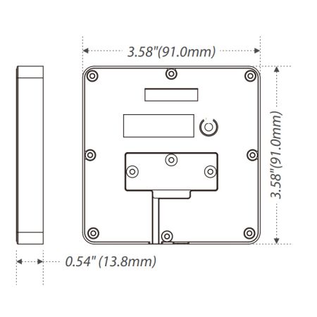 Биометрический считыватель ZKTeco KF1100 с распознаванием лиц Visible Light и карт EM marine Биометрический считыватель ZKTeco KF1100 с распознаванием лиц Visible Light и карт EM marine