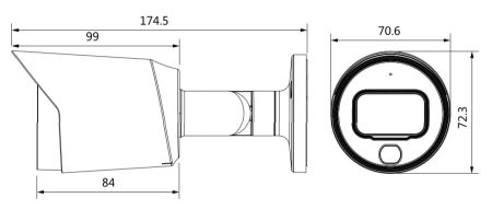 HD-CVI видеокамера Full-color Starlight 5Мп Dahua DH-HAC-HFW1509TP-A-LED-0360B-S2 HD-CVI видеокамера Full-color Starlight 5Мп Dahua DH-HAC-HFW1509TP-A-LED-0360B-S2