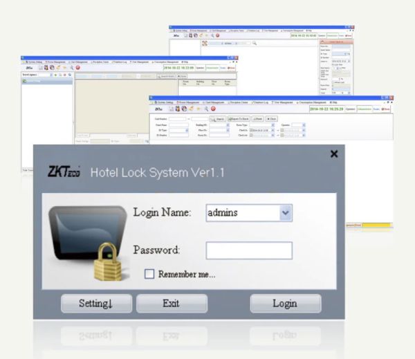 Бесплатное программное обеспечение ZKTeco Hotel Lock System для работы небольших гостиниц Бесплатное программное обеспечение ZKTeco Hotel Lock System для работы небольших гостиниц