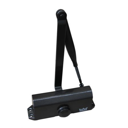 Доводчик дверной dormakaba TS77 EN3 c рычагом ФОП, серебро Доводчик дверной dormakaba TS77 EN3 c рычагом ФОП, серебро