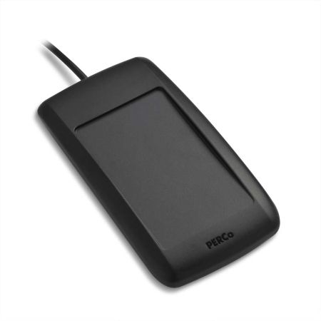 Настольный контрольный считыватель PERCo IR15.3 карт EMM/HID Настольный контрольный считыватель PERCo IR15.3 карт EMM/HID