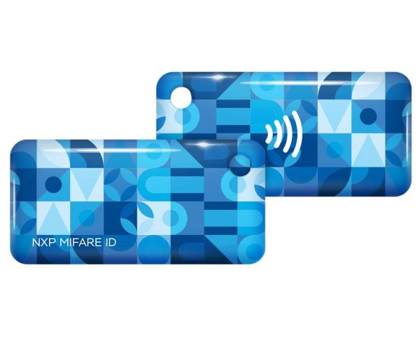 Бесконтактный брелок Mifare ID Standard (синий) Бесконтактный брелок Mifare ID Standard (синий)