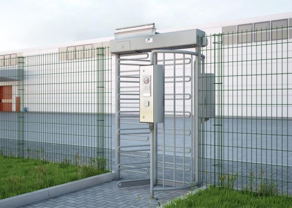 Полноростовой механический турникет Magnetic MPT 330 (MPT330CZ302), с полукруглым формирователем прохода Полноростовой механический турникет Magnetic MPT 330 (MPT330CZ302), с полукруглым формирователем прохода
