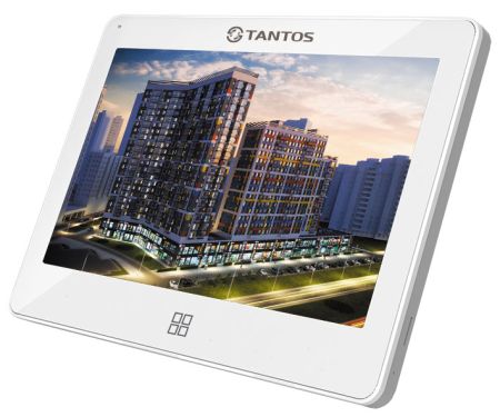 Монитор видеодомофона с сенсорным экраном TANTOS Stark HD (белый) Монитор видеодомофона с сенсорным экраном TANTOS Stark HD (белый)