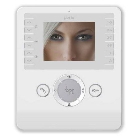 Абонентское устройство hands-free PERLA PEV BI, цвет белый лед Абонентское устройство hands-free PERLA PEV BI, цвет белый лед