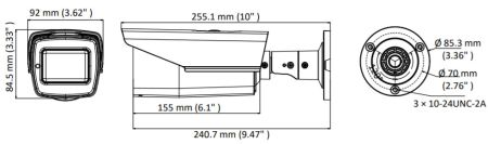 Уличная HD-TVI видеокамера 2Мп HikVision DS-2CE19D3T-IT3ZF (2.7-13.5 мм) Уличная HD-TVI видеокамера 2Мп HikVision DS-2CE19D3T-IT3ZF (2.7-13.5 мм)