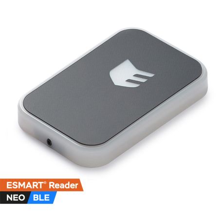 Считыватель бесконтактных карт ESMART® Reader BLE серии NEO (ER1602), белый Считыватель бесконтактных карт ESMART® Reader BLE серии NEO (ER1602), белый