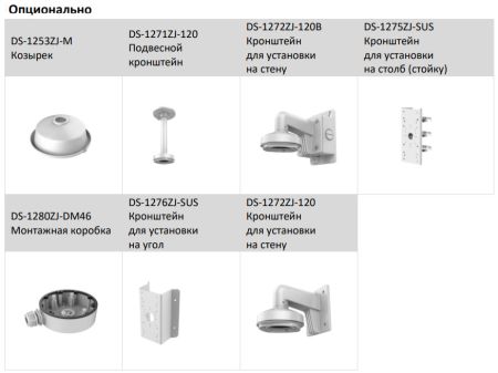 Антивандальная IP-камера 4Мп ColorVu HiWatch IPC-D042C-G2/SU (2.8 мм) с микрофоном Антивандальная IP-камера 4Мп ColorVu HiWatch IPC-D042C-G2/SU (2.8 мм) с микрофоном