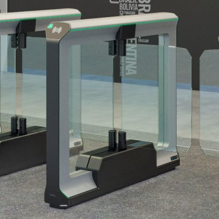 Центральная секция распашного турникета Magnetic mWing FMWI_CL без створок Центральная секция распашного турникета Magnetic mWing FMWI_CL без створок