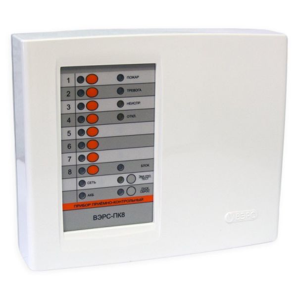 Прибор ВЭРС-ПК8 Триолан приемно-контрольный охранно-пожарный